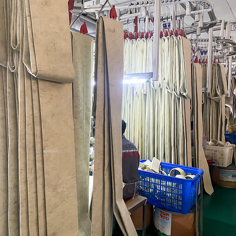 کیسه های فیلتر نمدی سوراخ شده بازالت